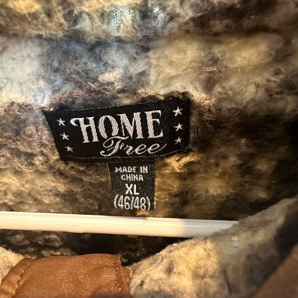 Home Free Texas Sherpa Fleece Mens Canyon Quarter Snap Closer Size XL - Picture 3 of 3